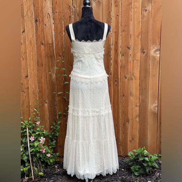 Vintage Nina Ricci drop waist lace party dress - Picture 2 of 7